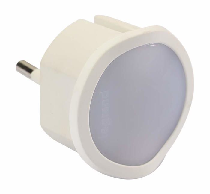 Legrand - 448050678 - Veilleuse lampe torche avec batterie avec 2 LEDs haute luminosite et fiche 2P 10A - blanc