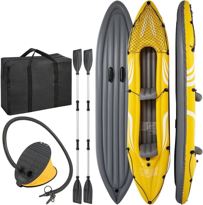 Kayak Gonflable - GOPLUS - 2 Personnes - PVC -