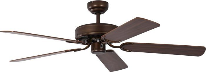 Ventilateur De Plafond Hunter Protos – Bronze, 132 Cm, Sans Lumière, Interrupteur Mural