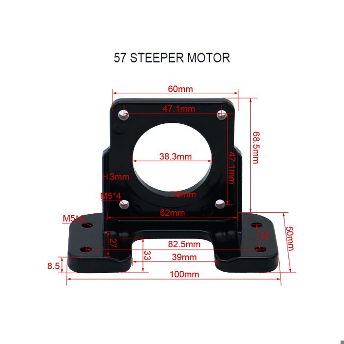 Support De Moteur Hors-bord Pour Bateau Gonflable - Kit De Montage Raquette PVC Noir Jusqu'à 4 CV
