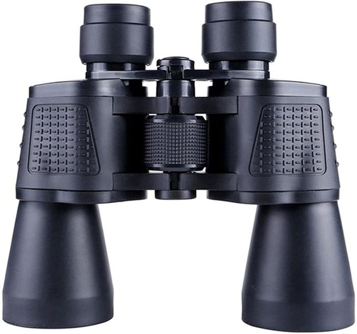Jumelles 10x50 Prisme BAK4 – Champ Large, Réglage Dioptrique, Pour Observation Nature, Chasse, Astronomie