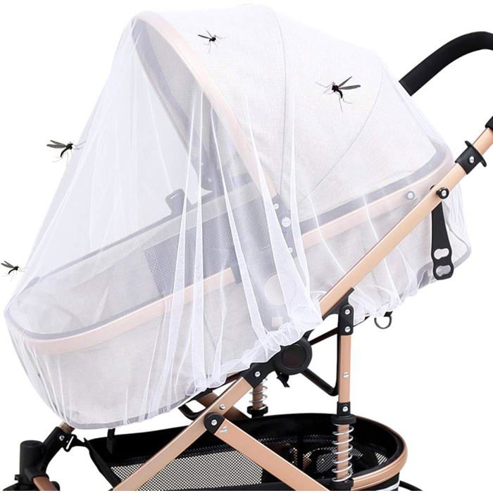 Moustiquaire Universelle pour Poussette et Berceau Bébé