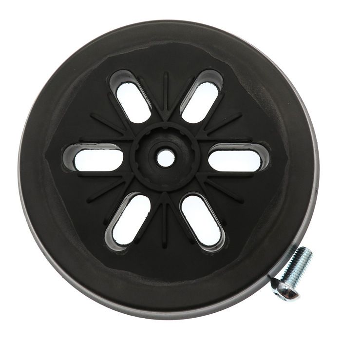 Plateau de ponçage pour ponceuse excentrique Bosch GEX 150 AC PEX 15 AE GEX 150 Turbo 150 mm avec vis - vue 2