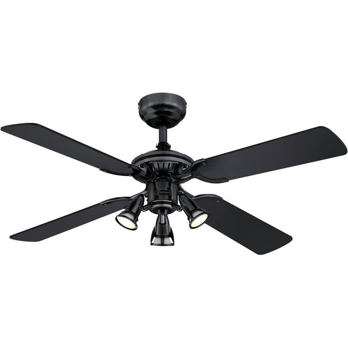 Ventilateur de plafond Westinghouse 73061 Princess Euro 105 cm avec lampe en - vue 2