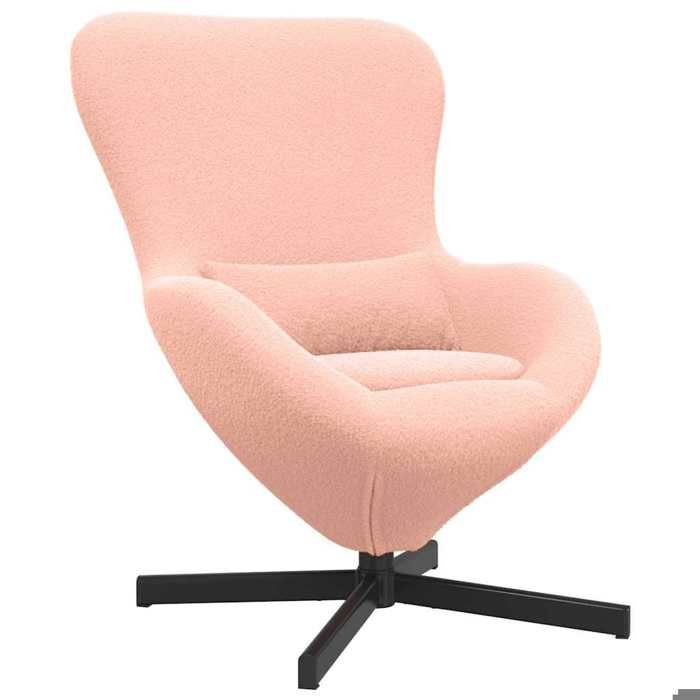Sarazyj®Fauteuil œuf inclinable - Fauteuil relaxant simple - 63x73x90 cm - Rose 63x73x90 cm tissu - 55813