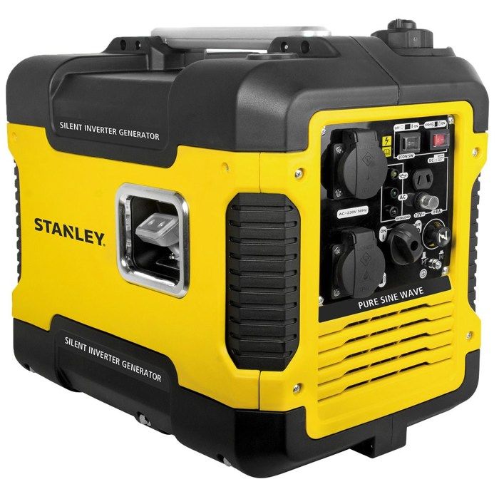 Générateur électrique à essence inverter Stanley 1.9KW Silencieux Monophasé Moteur 4 temps 798cm3 - vue 2