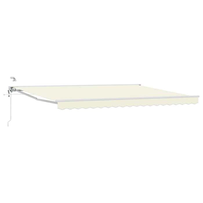 vidaXL Auvent rétractable électrique Crème 45 × 35 m Jardin et terrasse Store électrique moderne3421409