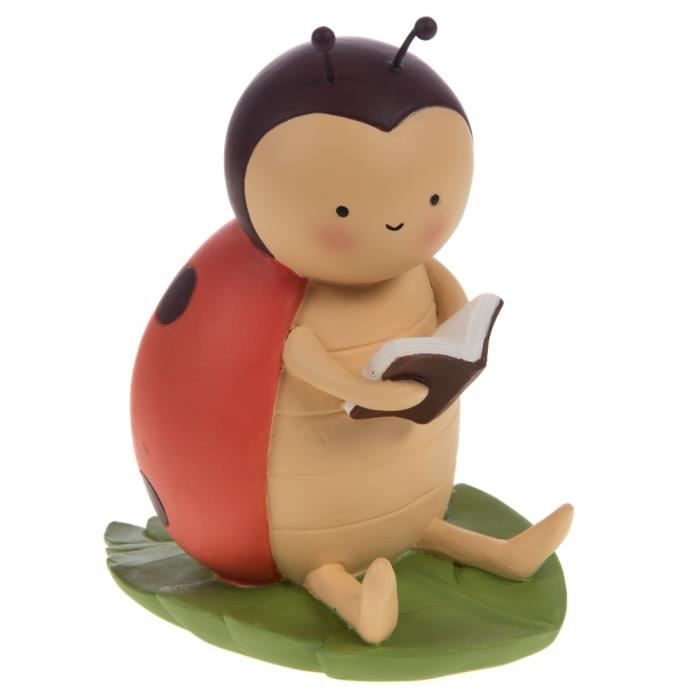 5 Pièces Mini Coccinelles En Résine - Décorations Demi-Sphériques - 3 Tailles - Pour DIY Et Bricolage