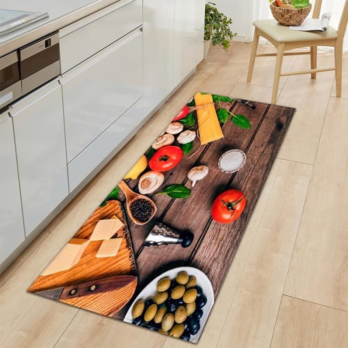 Tapis de cuisine, Tapis antidérapant, Tapis PVC, Tapis imperméable