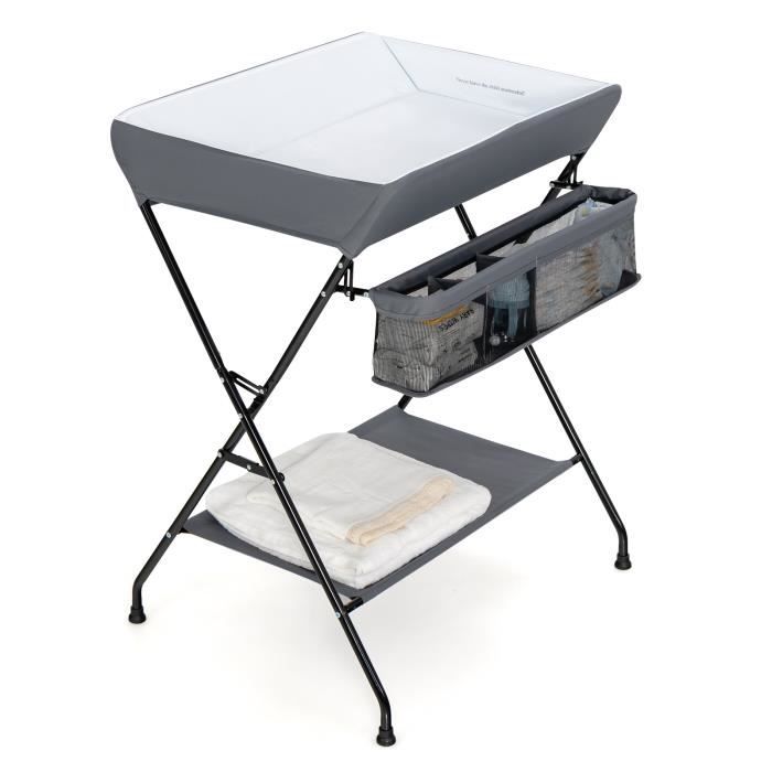 Table A Langer Pliante Pour Bebe Avec Panier De Rangement A Cote Structure En Fer Charge Max 10kg Pour Nouveaux Nes Gris Cdiscount Puericulture Eveil Bebe Table A Langer Pliante Pour Bebe Avec Panier De Rangement A Cote Structure En Fer Charge Max 10kg Pour Nouveaux Nes Gris Cdiscount Puericulture Eveil Bebe