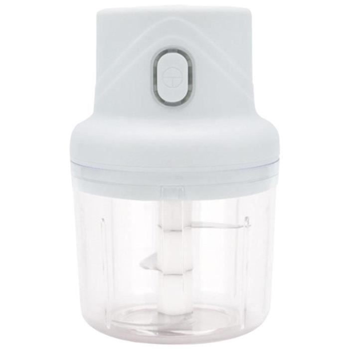 Hachoir Électrique à Oignons Et Légumes 400 Ml - 6 Lames Inox, Charge USB-C, Multifonction Cuisine