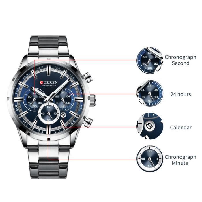 multifunction wrist watch