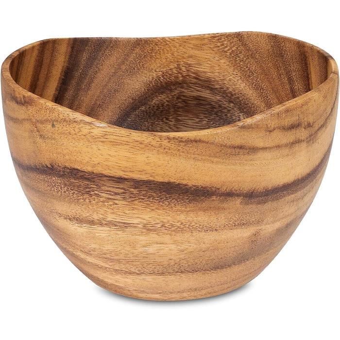 Saladier En Bois De Noyer Continenta – 26x10.3cm, Neuf, élégant