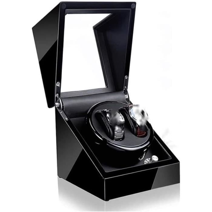 Remontoir De Montre Automatique MOOPHYSHAM - Boîtier Pour 1 Ou 2 Montres - Alimentation Secteur Ou Piles - Silencieux