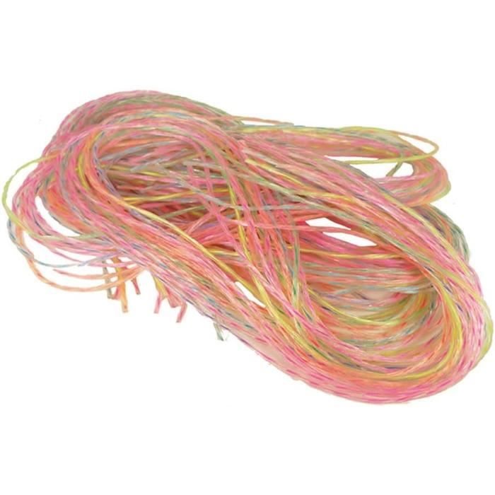 30 Fils Paillétés Pour Scoubidous - 80 Cm - Artémio - Multicolore - Neuf