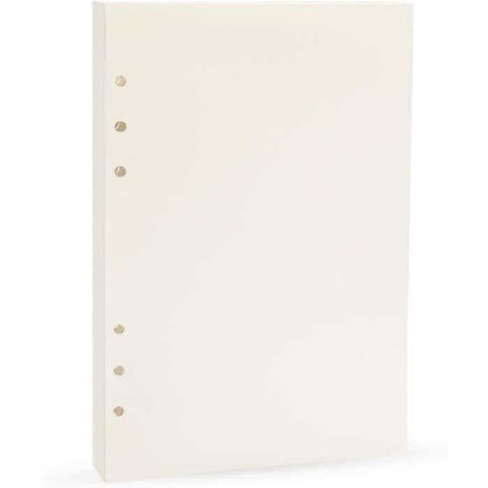 Recharge Filofax A5 - 32 Feuilles Blanches Uni Pour Carnet Filofax