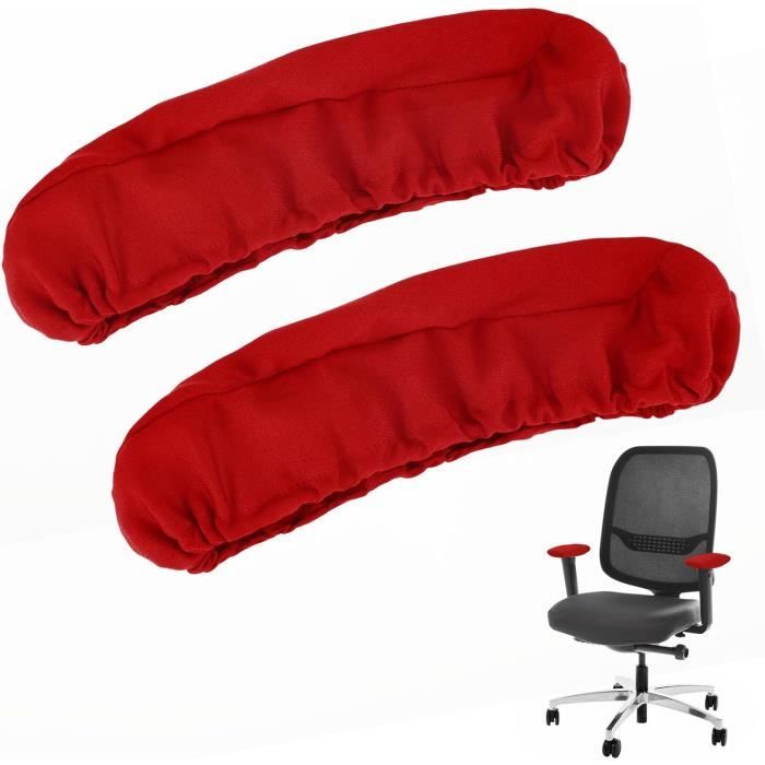 VOSAREA Housses De Chaise De Bureau Extensibles Gris Clair - Protection Lavable Et Antidérapante