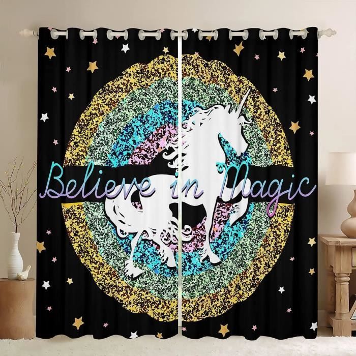Hiseng Lot de 2 Rideaux Voilages, Ciel Étoilé Rideau de Fenêtre Voile Rideau Semi-Transparent Rideau Voilage avec Oeillets Décor de Salon Salle de Bain Balcon Chambre (80x115cm,Rouge Mars