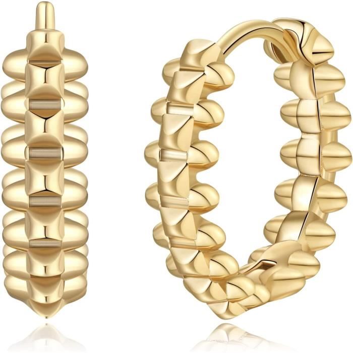 Boucles D'oreilles Pendantes Vintage Or - Perles Blanches, Sans Marque, état Impeccable