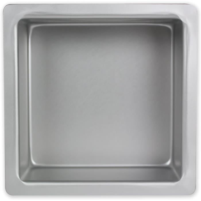 Moule à Gâteau Rectangulaire PME - 229x304x102mm - Aluminium Anodisé - Cuisson Uniforme