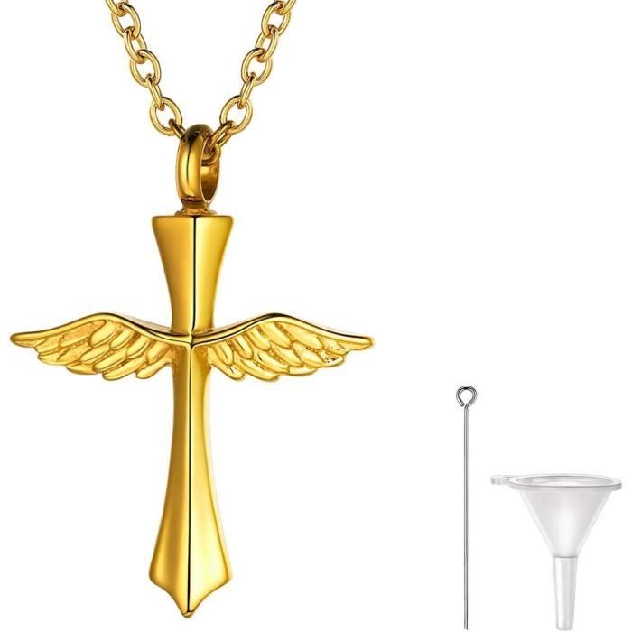 Pendentif Urne Pour Cendres D'animal - Collier Commémoratif En Acier Inoxydable