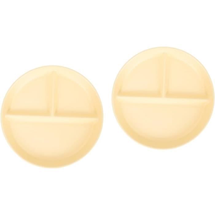 Plateaux à Compartiments Chstarina - 4 Pcs, 5 Cases, Réutilisables
