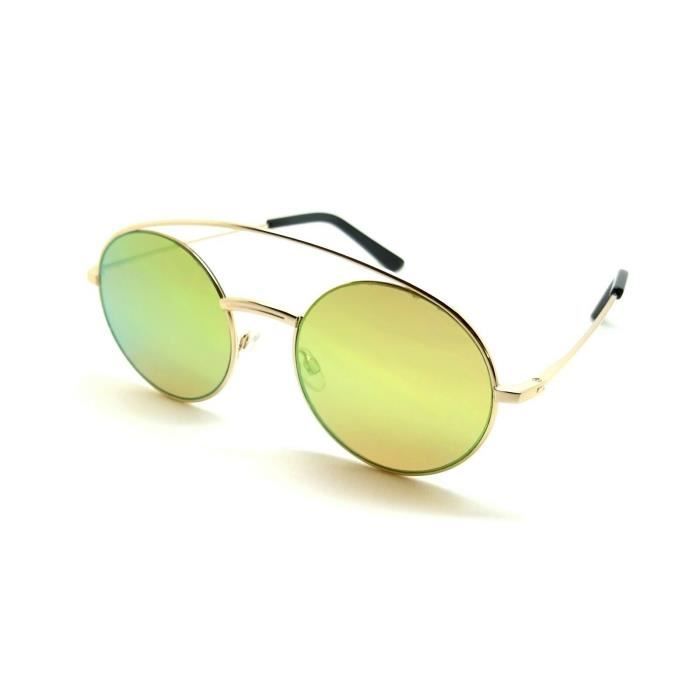 Lunette hotsell aviateur jaune