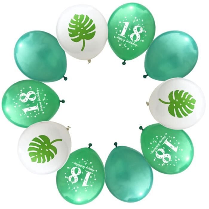 10pcs Lot 12 Pouces Feuille De Tortue Imprimee Ballons En