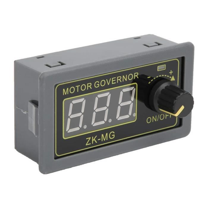 Contrôleur PWM Vitesse Moteur DC 6-60V 30A - Régulateur Avec Affichage Numérique, Interrupteur Marche/Arrêt, Pour Moteurs 12V 24V 36V 48V
