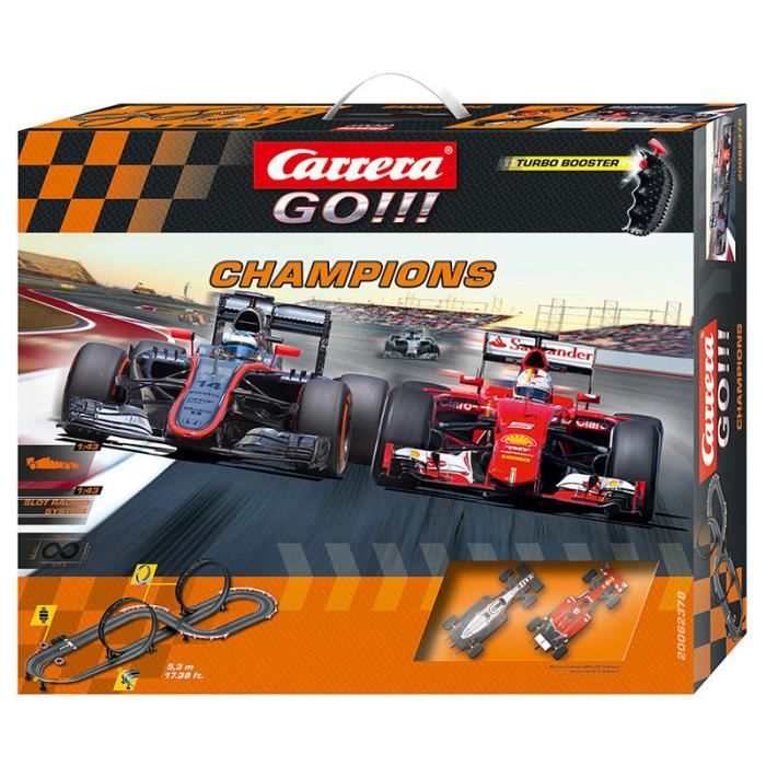 Circuito Formula 1 Champions McLaren vs Ferrari - Carrera Go! - Cdiscount  Jeux - Jouets