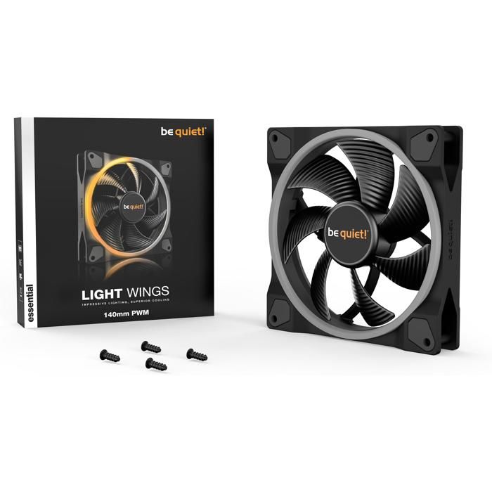 Ventilateur - BEQUIET - Soyez calme! - 140mm - PWM - ARGB - 56 CFM - Bequiet