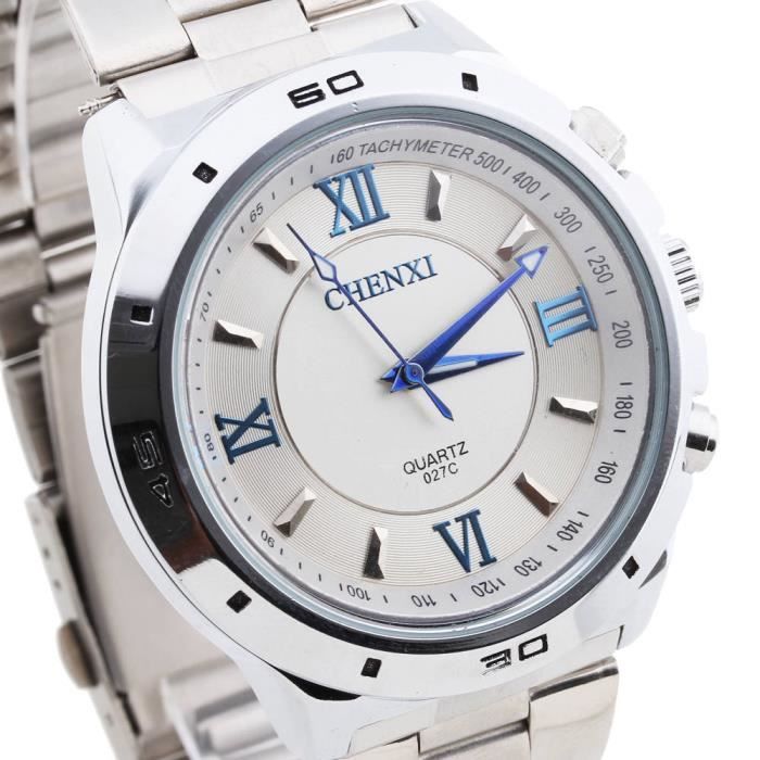Montre Bracelet Femme CMI Quartz Années 1990 - Acier, Aiguilles, Très Bon état