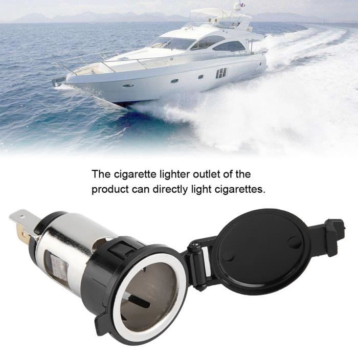 Adaptateur De Prise Femelle Allume-cigare 12V/24V Pour La Réparation De