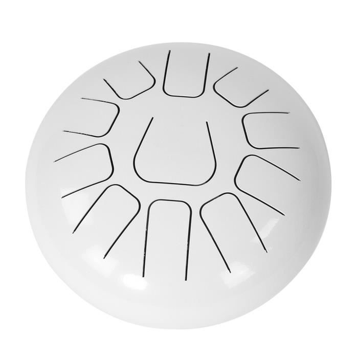 Tambour à Langue En Acier Btuty - 8 Tons, 14 Cm, Idéal Pour Initiation Musicale Enfants - 10