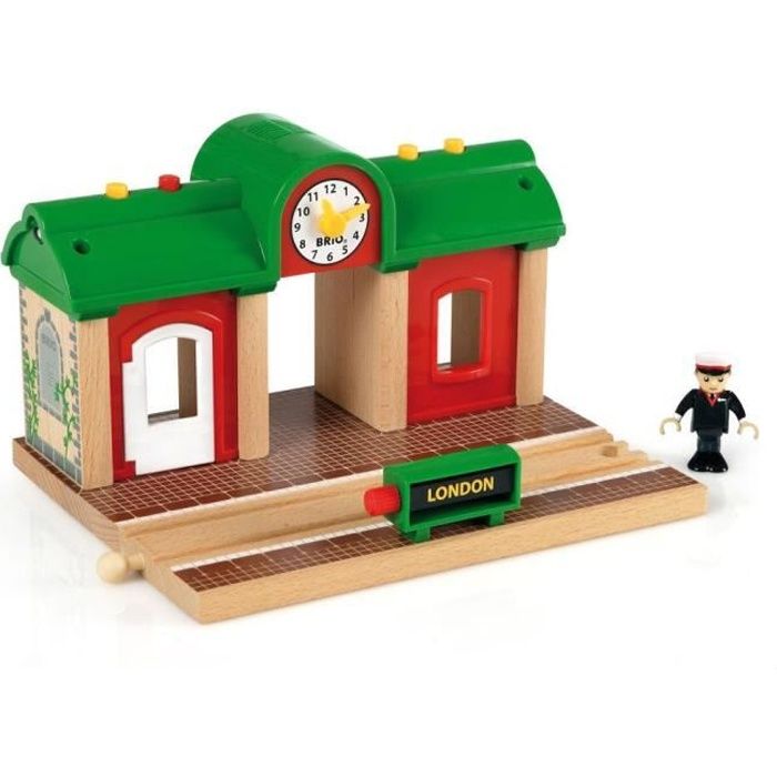 Brio World Tunnel D'Aventures - 4 Sons - Accessoire Pour Circuit De Train En Bois - Ravensburger - Mixte Dès 3 Ans - 33481