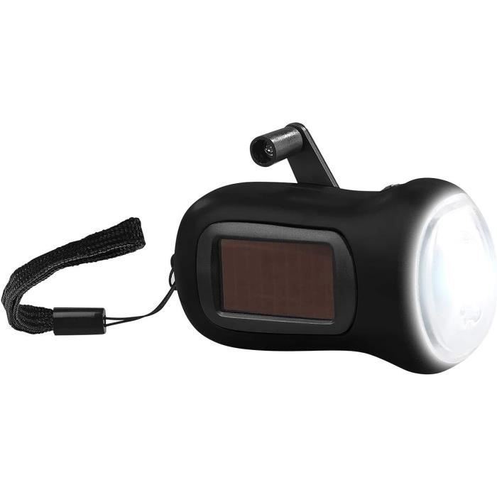 Lampe De Poche À Remontage Radio, Radio Portable D'Urgence Am-Fm-Wb