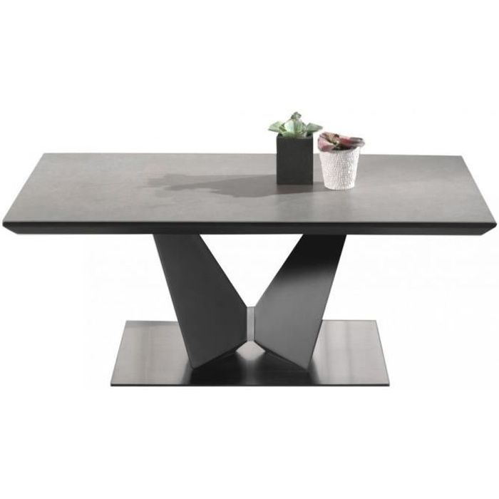 Table Basse Ceramique Force B La Table Gris Fonce Achat Vente
