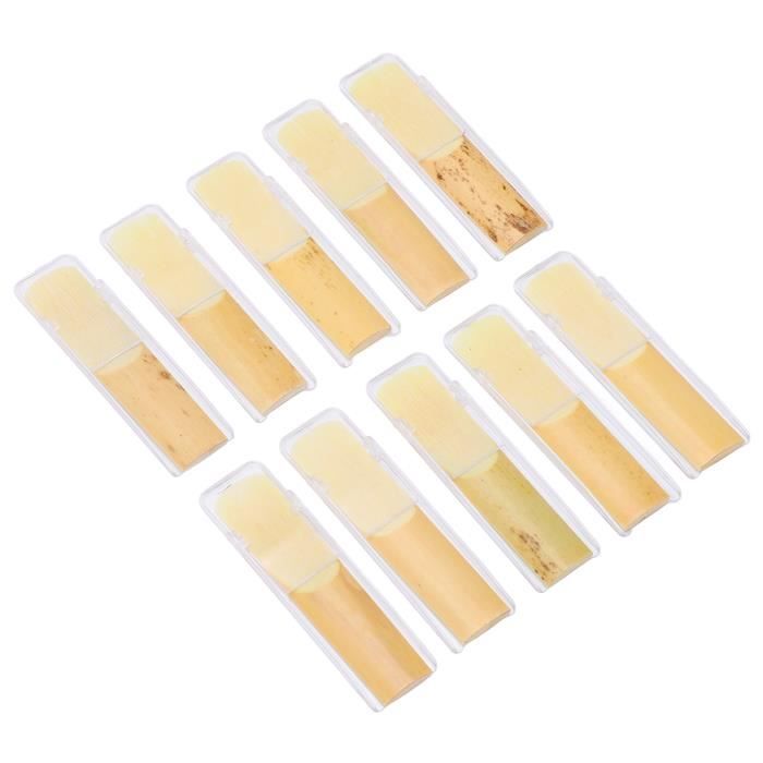 Anches Saxophone Alto Rico - Force 1.5 - Pack De 3 - Pour étudiants Et Jazz
