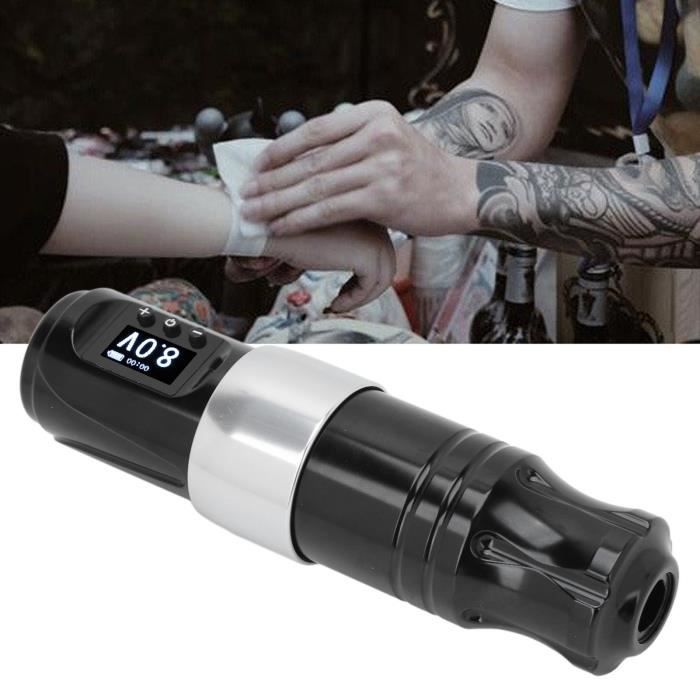 Kit De Machine De Stylo Sans Fil De Tatouage De Mât Kit De Stylo De