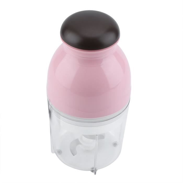 Hachoir Électrique Progress 400W - Bol 500 Ml - Lames Inox Amovibles - Robot Multifonction Compact Pour Légumes, Noix, Sauces