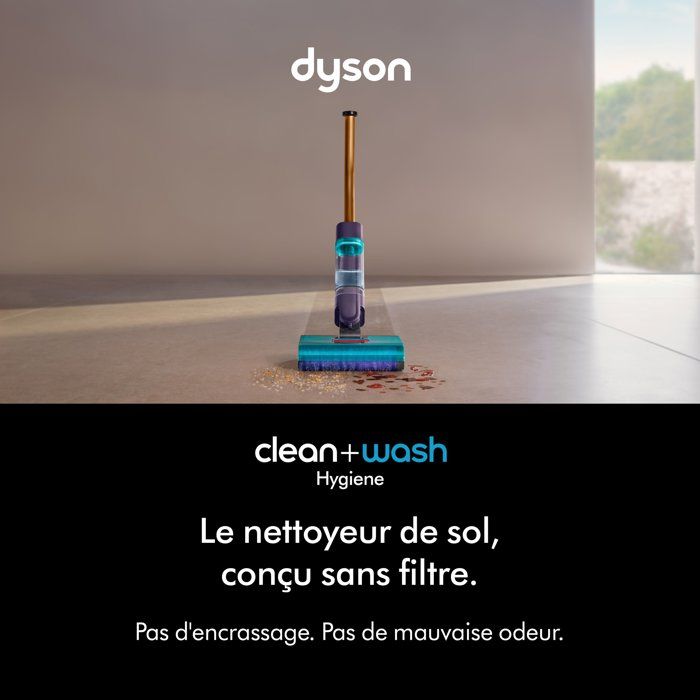 Dyson Clean+Wash Hygiene Nettoyeur De Sols 2 En 1 - vue 2