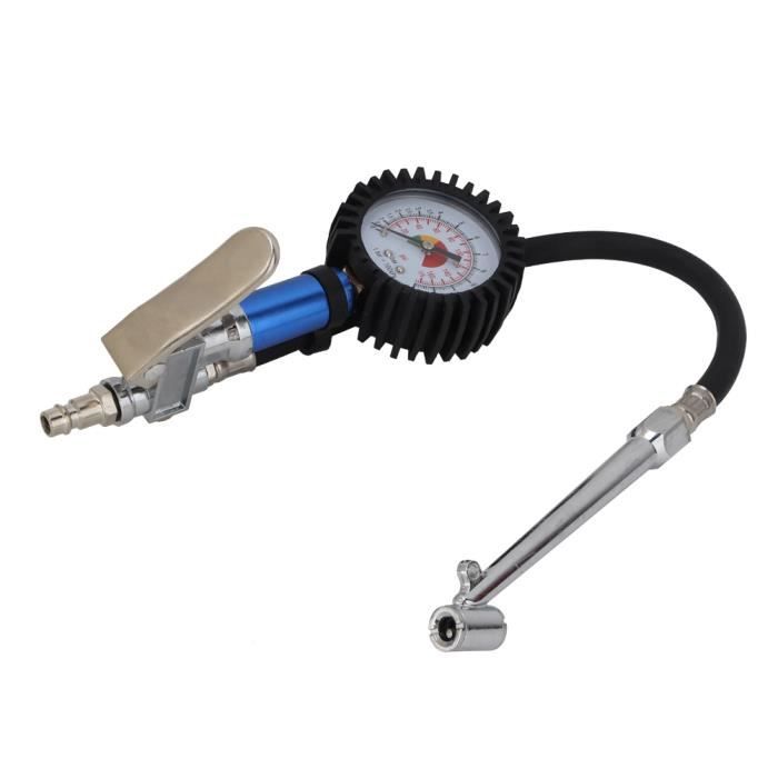 Valve de gonflage de pneu portable en laiton avec mandrin à visser