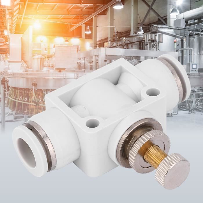 Vanne De Contrôle Volume D’Air PVC 125 Mm – Régulation Manuelle Robuste Pour Ventilation Et Conduit Échappement