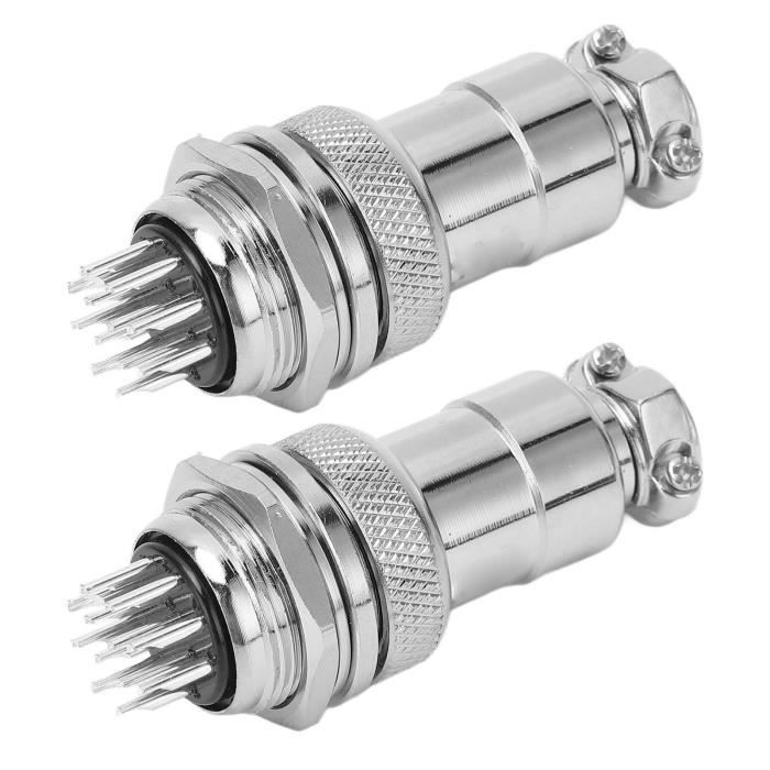 Connecteur Aviation 4 Broches IP68 - Sertissage à Vis, étanche, Pour Automobile Et Industrie - 8