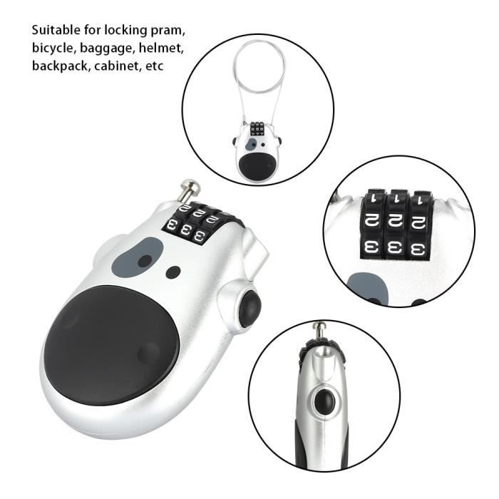 Serrure T En Acier Inoxydable Pour Remorque, RV Et Boîte à Outils - Anti-Vol