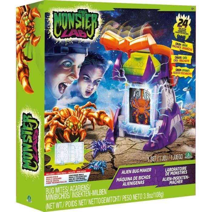 Jeu créatif - GIOCHI PREZIOSI - MONSTER LAB - Fabrique de monstres avec gel et moules