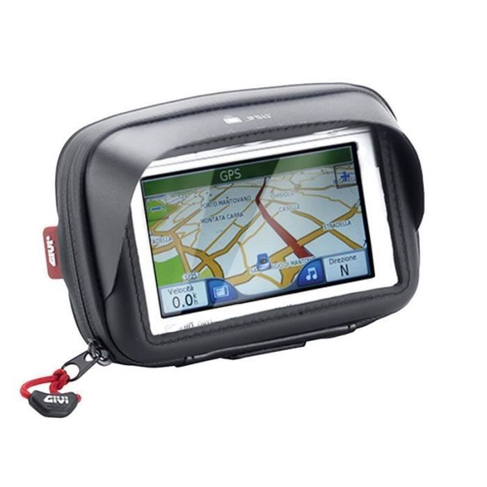 Sacoche de guidon support GPS smartphone GIVI S954B pour moto scooter vélo