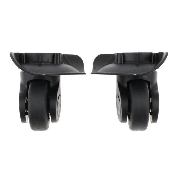 Lot De 4 Roues De Rechange Pour Valise - Diamètre 45 Mm Largeur 18 Mm