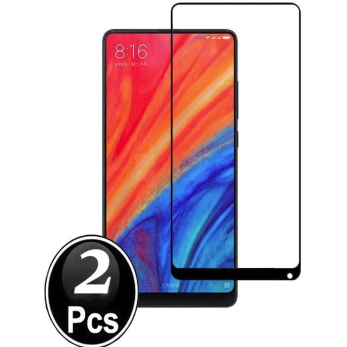 Xiaomi Mi Mix 2S Vitre protection ecran Totale verre trempé Full Tempered Glass