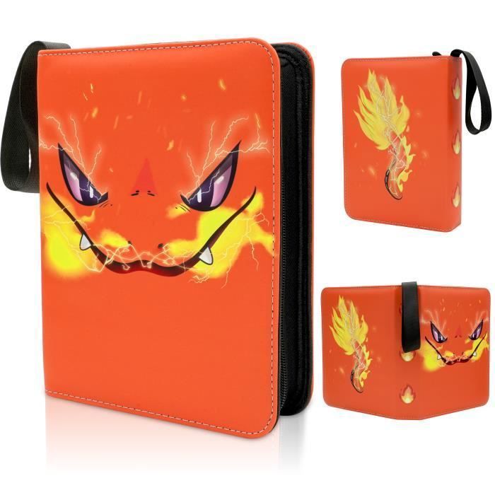 Douper Classeur à Chargement Par Le Haut, Surdimensionné à 9 Poches, 252, Avec Pochettes à Chargement Latéral Pour Cartes à Collectionner En Chargement Par Le Haut De 7,6 X 10,2 Cm (noir